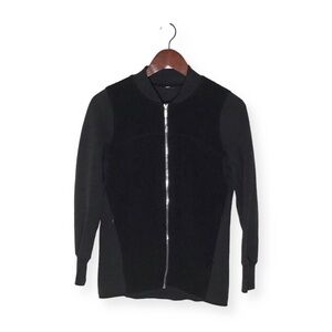 Lululemon Stand Out Sherpa Jacket in Black Size 4.